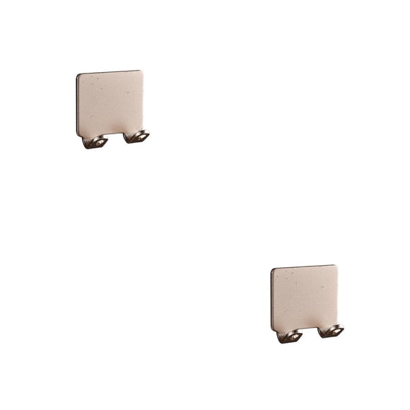 soporte para máquina de afeitar Naiovety colgador adhesivo Oro 2piezas