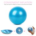 thumbnail image 3 of Graflsoa 25cm Non-Toxic PVC Anti-Burst Yoga Ball for Pilates, Core Training, and Relaxation - Purple, 3 of 6