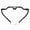 Matte Black, variant on Motorcycle Mustache Engine Guard Crash Bar For Harley Softail Slim FLSL Fat Boy 2018-2024