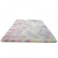 thumbnail image 1 of Long Hair Carpet Tie-dye Gradient,Living Room Study Bedside Bedroom Carpet-Iridescent-19.6" x 63", 1 of 3