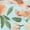 Blue Pink, variant on INSPIRE CHIC Women's Tiered Ruffle Floral Print Elastic Waist Chiffon Mini Skirt Green Orange L