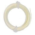 thumbnail image 1 of 85FT Weight Forward Floating Fly Fishing Line Fly Line Expose Loop With Line ID Design Milk White Mainline, 1 of 6
