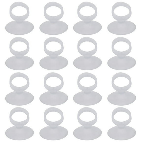 20 Pcs Air Plant Holder, Plant Pot Tillandsia Holder Air Plant Hanger with Suction Cup for Hanging (Plants Not Included)