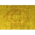 thumbnail image 1 of Ahgly Company Machine Washable Indoor Rectangle Persian Yellow Traditional Area Rugs, 2' x 3', 1 of 4