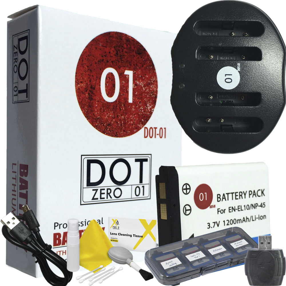 Dot.Foto Remplacement Kodak KLIC-7006 pour la compatibilité Voir la Description LB-012 Batterie et Petit Double USB Chargeur