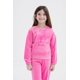thumbnail image 3 of Conjunto de sudadera y pantalones de terciopelo para niñas pequeñas de Barbie, 3 of 6