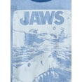thumbnail image 6 of Jaws Boys Graphic Button Shirt with Short Sleeves, Sizes 4-18, 6 of 7