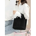 thumbnail image 5 of Small Tote Bag with Zipper Tote Bag for Women Canvas Crossbody Bag Shoulder Bag Satchel Hobo Bag Messenger Bag 2023, 5 of 10
