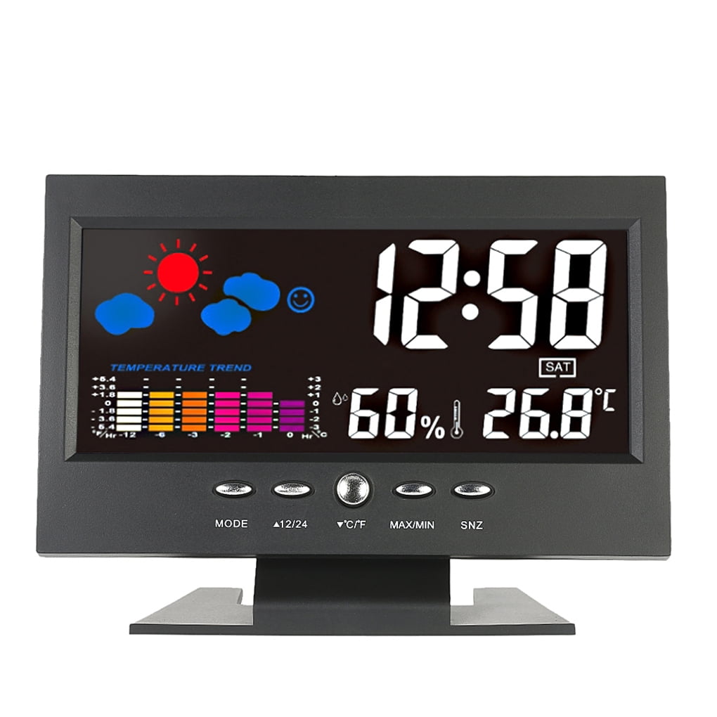 electric digital desktop clock