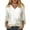 Multicolor, variant on Iaqnaocc Shirts for Women 3/4 Length Sleeve Womens Tops Dressy Casual Crewneck T-Shirts Vintage Floral Print Tunic Tops Business Work Fall Summer Clothes Yellow 2XL