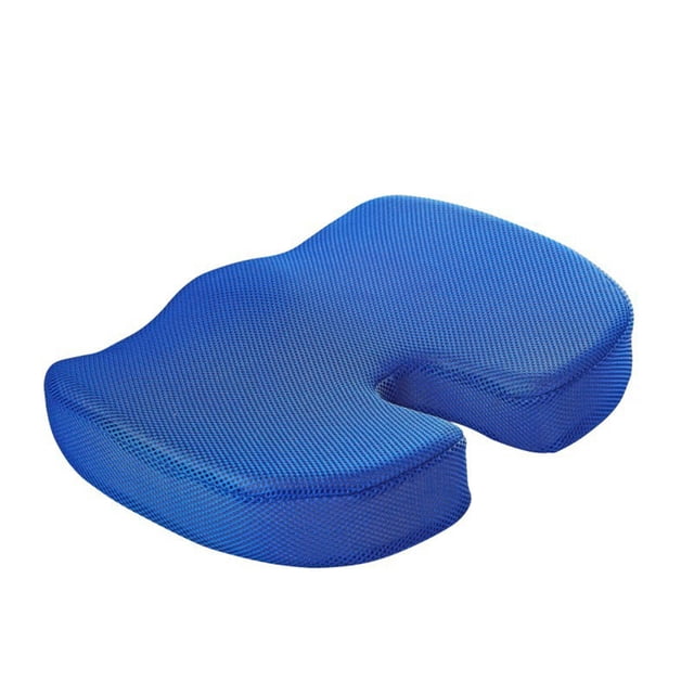 Qocolhg Gel Enhanced Seat Cushion – Office Chair Cushion – Non-Slip Gel & Memory Foam Coccyx Cushion for Tailbone Pain - Desk Chair Car Seat Cushion Driving - Sciatica & Back Pain Relief