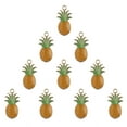 thumbnail image 2 of John Bead Sweet & Petite Charms-Pineapple Yellow/Green, 17x9mm 10/Pkg, 2 of 6