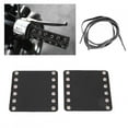 thumbnail image 3 of LAFGUR 1 Pair Leather Handlebar Hand Grip Covers For Most Motorcycle WT, 3 of 8