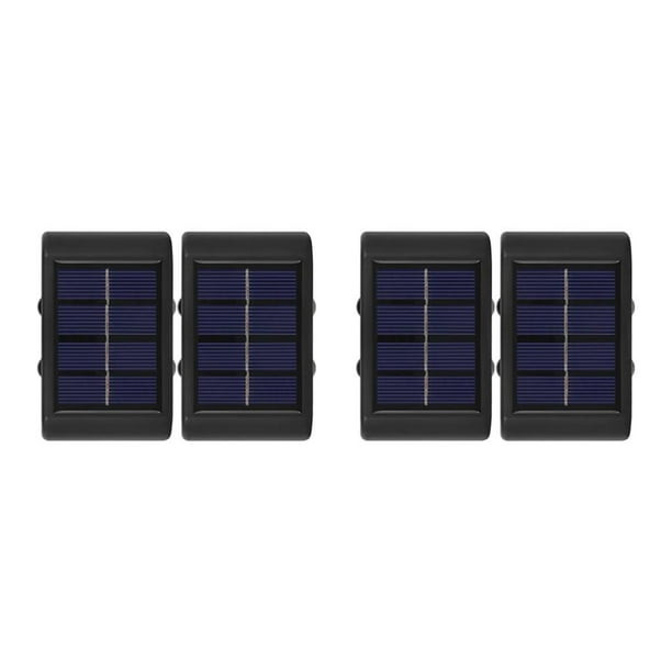 Matsuzay 2 uds ABS luz de pared Solar portátil decorativa impermeable a prueba de lluvia a prueba de sol recargable lámpara de exterior Type2 NO2