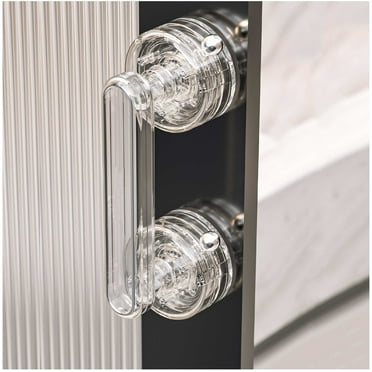 Clear suction cup handles are suitable for all kinds of bathrooms kitchen doors shower doors sliding glass doors cabinet drawers