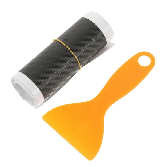 unbranded Car Rear Bumper Protector Carbon Fiber Bumper Guard Car Trunk Bumper Guard Automotive Exterior Accessories Rear Bumper Cover Protector Guard For Cars