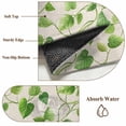 thumbnail image 2 of Botanical Leaves Kitchen Runner Rug 2x6 Washable Runners for Hallway Non Slip Spring Green Garden Pastoral Plant Large Area Rug Indoor Floor Carpet for Bathroom Laundry Entryway Bedroom Living Room, 2 of 8