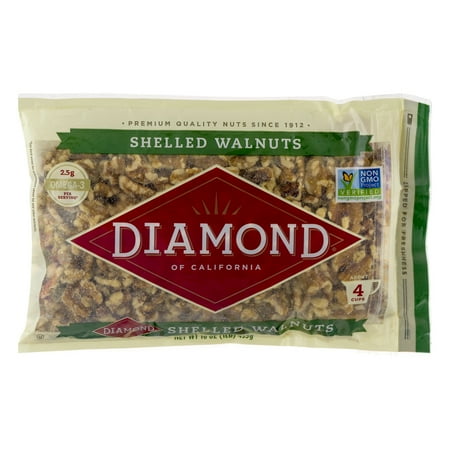Diamond of California Shelled Walnuts, 16.0 OZ
