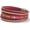 Burgundy, variant on JennyShop Hot Sale Leather Wrap Bracelets Trendy Layered Bracelets with Magnetic Clasp Strackable Bohemian Jewelry Gifts for Women