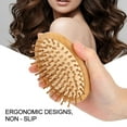 thumbnail image 6 of Durable Massage Comb Wooden Comb Office Home For Business Trip Massage Scalp Comb, 6 of 8