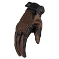thumbnail image 3 of LS2 USA Men's Rust Vintage Full-Finger Perforated Leather Gloves - Brown (L), 3 of 5
