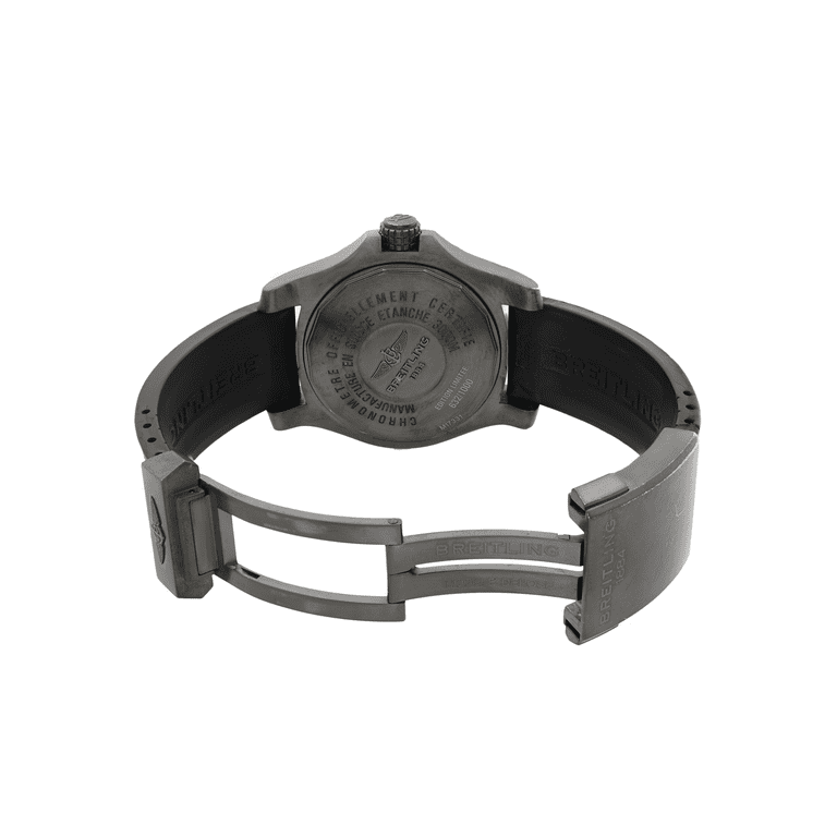 breitling seawolf rubber strap