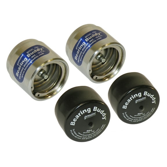 Bearing Buddy Chrome Bearing Protectors (1.781) With Bras - Pair