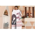 thumbnail image 6 of Just A Girl Who Loves Anime & Sketching Blanket Throw, The Best Daugther Girl''s Birthday Gift, Flannel Fleece Micro Lightweight Soft Cozy Blanket for All Season in Home Bed Sofa Chairs Dorm 80"x60", 6 of 6