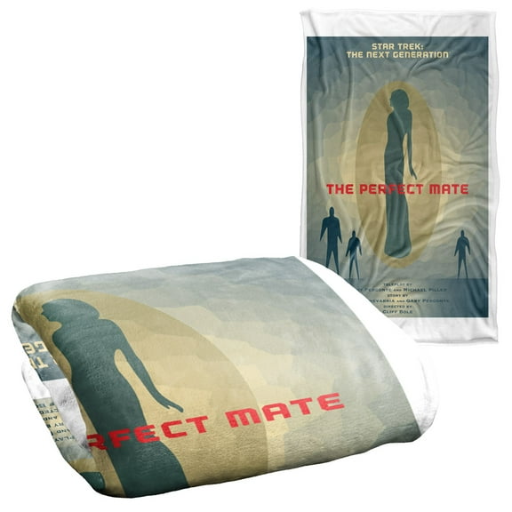 Star Trek The Next Generation Season 5 Episode 21 Silky Touch Super Soft Throw Blanket 36" x 58"