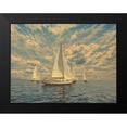 thumbnail image 2 of Adamov, Alexey 18x15 Black Modern Framed Museum Art Print Titled - Sails on the Sea, 2 of 5