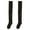 Black, variant on harmtty Winter socks 1 Pair Women Long Socks Solid Color Thigh High Stockings Autumn Winter Japanese Good Stretch Stockings for Daily Wear Coffee
