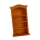 thumbnail image 5 of Librería en miniatura para casa de muñecas, estantería de cuatro pisos, juguete, accesorio para casa de muñecas, escala 1:12 Amarillo, 5 of 9