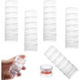thumbnail image 1 of xianyou-5 Ensemble de Contenants Ronds en Plastique Empilables à 7 Couches, Bocaux Cosmétiques Empilables, Boîte à Pilules, Bocaux de Rangement Ronds en Plastique Transparent avec Couvercle à Vis pour Perles, Boutons, Petits Objets de Bijoux, 1 of 4