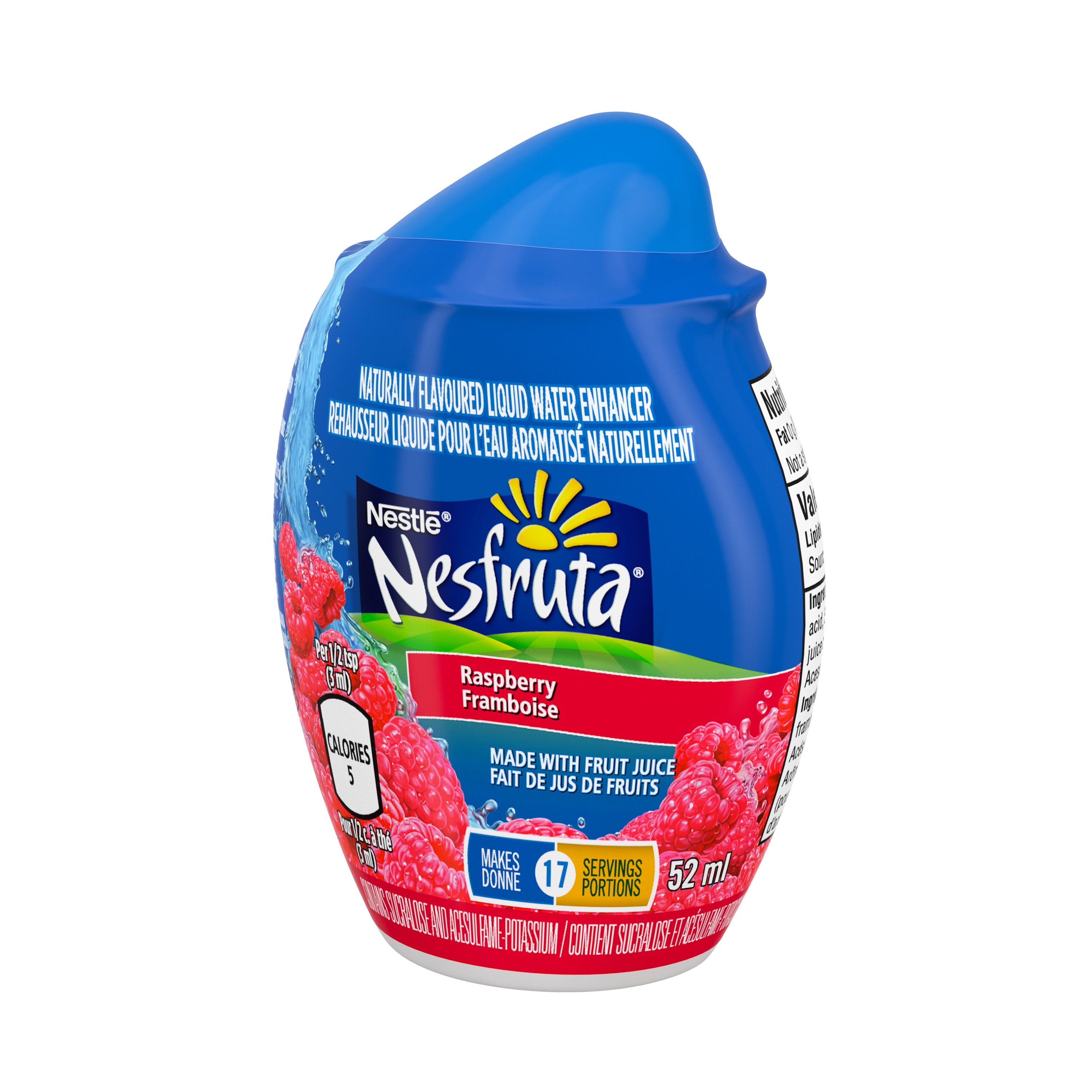 Rehausseur liquide pour l’eau Framboise 52 mL