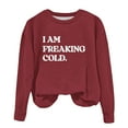 thumbnail image 4 of TFEOQRY Children Girls Fashion Blouse Crewneck Sweatshirt Long Sleeve Pullover Tops, 4 of 6