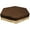 Coffee, variant on Osdhezcn Drawstring Sandbox Cover Backyard Hexagonal Sandbox Cover Kids Sandpit Shield