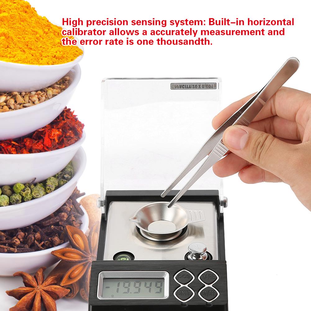 YLSHRF High Precision Kitchen Scales Novel Mini Carat