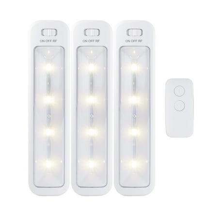 UPC: 0030878445757 | Energizer Battery Operated 10in LED Light Bars with Remote 3-Pack 50ft Range 44575