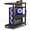 Brown 154LBs, variant on Adjustable Computer Tower Stand with Storage Rack 2-Tier Rolling CPU Holder Cart with Locking Wheels for Home Office Gaming Brown