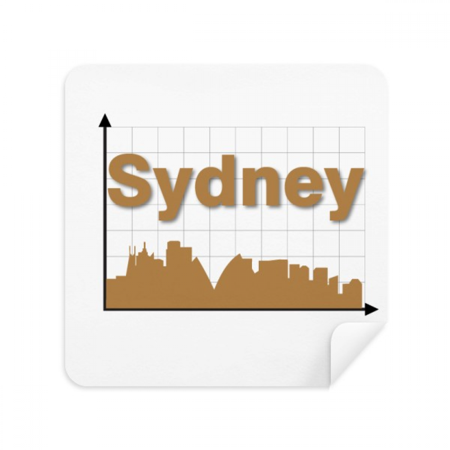 Coordinate Outline City Sydney Glasses Cloth Screen Cleaner Suede ...