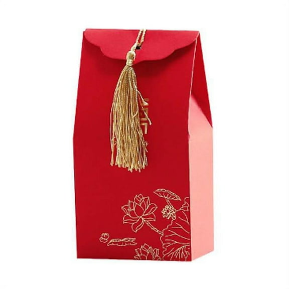 Panda Superstore PS-HOM13761871-SUE02590 Chinese Style Favor Boxes Wedding Candy Box Favors Event Party Supplies - 40 Piece