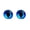 1 Pair B, variant on mdesiwst 1 Pair Beast Eyes Car Light Sticker 3D Headlight Decals Adhesive Waterproof Automotive Light Decal for Trucks Cars Windows Bumpers Unique Vehicle Decoration