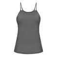 thumbnail image 4 of CAIXIA Athletic Tank Tops for Women V Neck Casual Sleeveless Shirts Ribbed Racerback Workout Top Slim Fit Womens Camisole Tank Tops Summer Tops for Women,Grey, 4 of 4