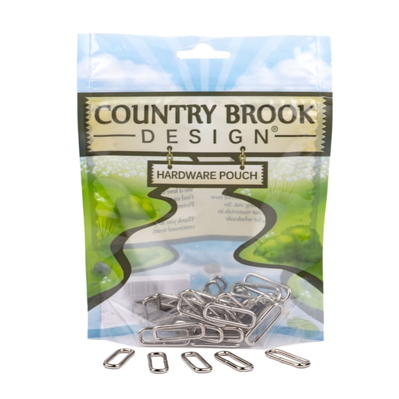 50 - Country Brook Design® 1 1/2 inch Lite Welded Rectangle Rings