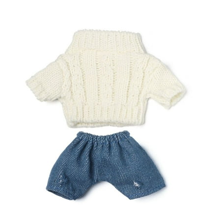 

Fashion Shorts Accessories Gift Toys DIY Knitted Sweater Clothes Dolls Cartoon Sweater Pants Suit 20cm Doll Clothes 2