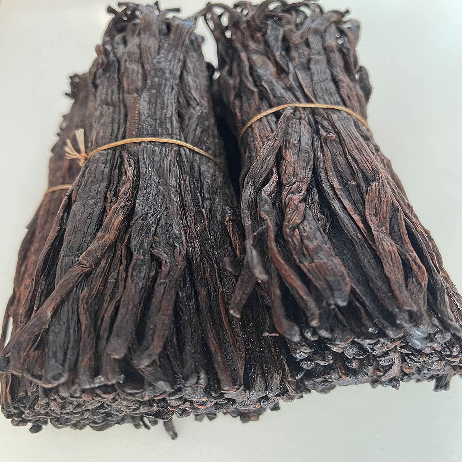 50 Split Organic Madagascar Vanilla Beans Grade B| 5"-7" For Extract by FITNCLEAN VANILLA| Bourbon NON-GMO Pods for Paste