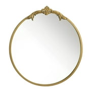 ORNATE GOLD WALL MIRROR