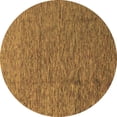 thumbnail image 1 of Ahgly Company Indoor Round Abstract Brown Modern Area Rugs, 8' Round, 1 of 4