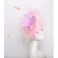 thumbnail image 5 of Women Derby Hat Church Tea Party Fascinators Wedding Organza Hats, 5 of 5
