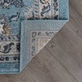 thumbnail image 7 of Traditional 2x8 Area Rug (2'7'' x 7'3'') Oriental Aqua, Gray Indoor Runner Easy to Clean, 7 of 7